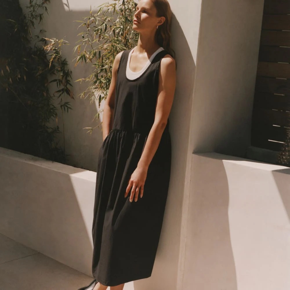 Everlane Classic Black Dress